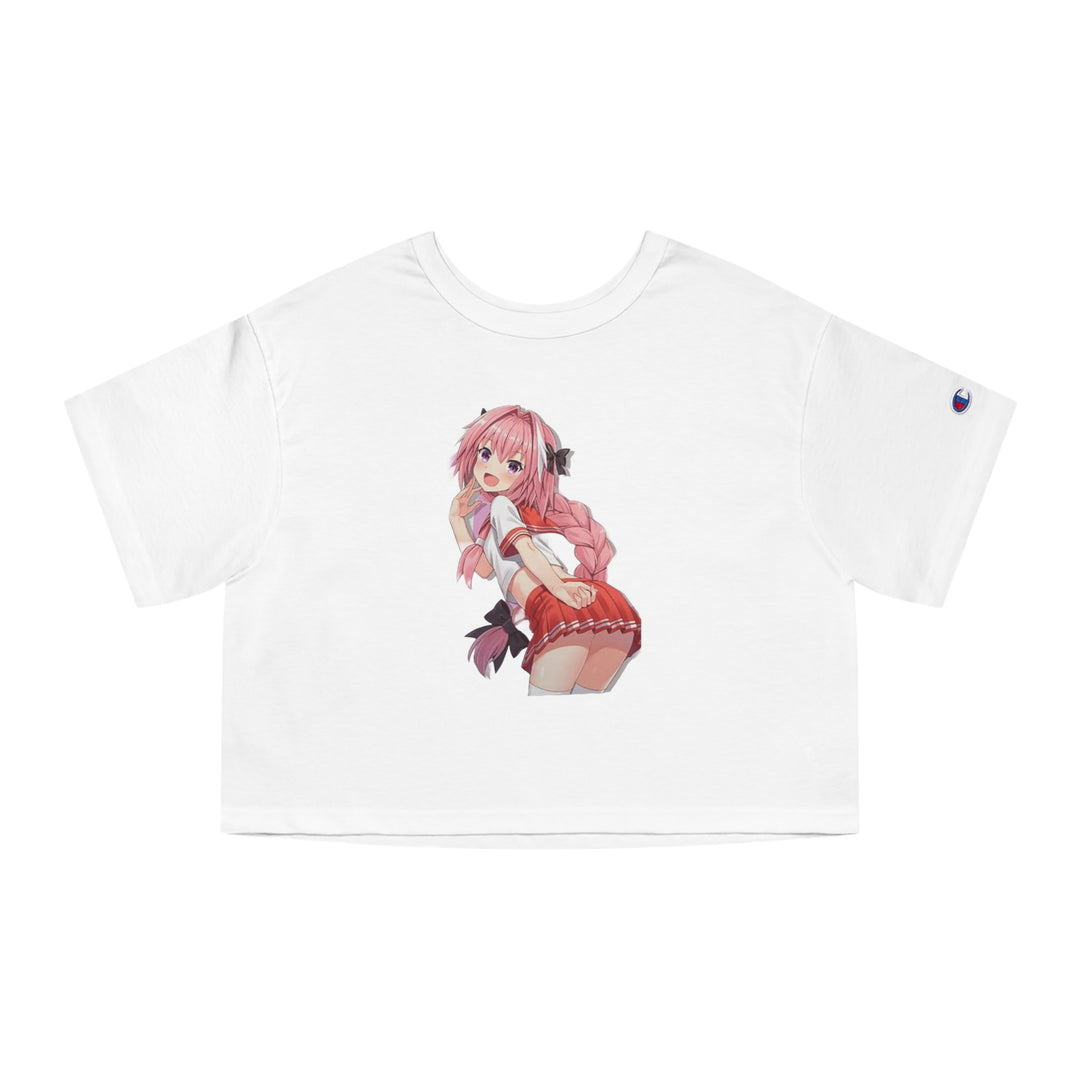 Cute Femboy Cropped Shirt- Astolfo Look - Femboyzone