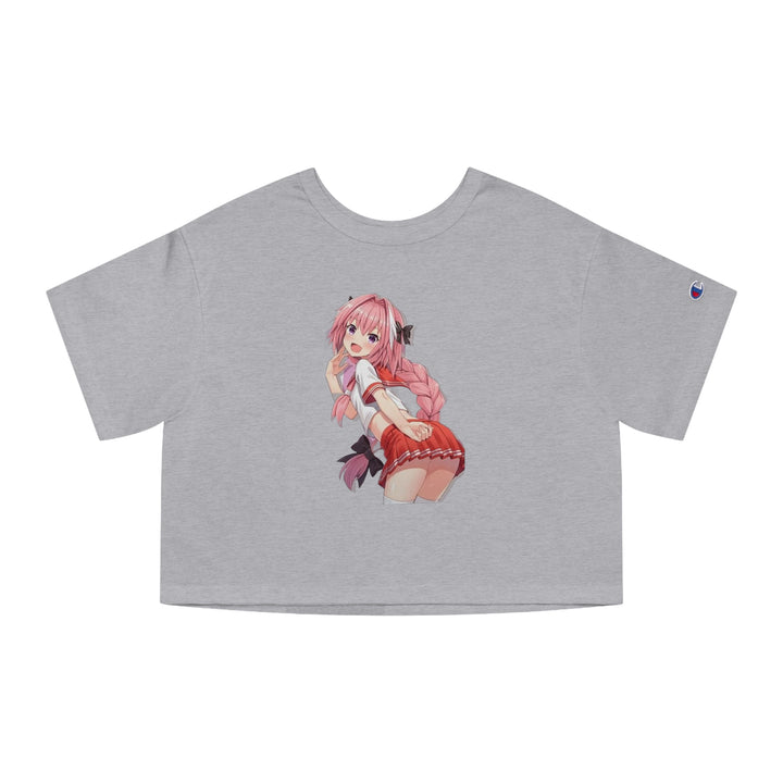 Cute Femboy Cropped Shirt- Astolfo Look - Femboyzone