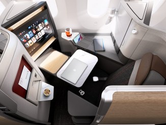 american airlines B787-9 business class