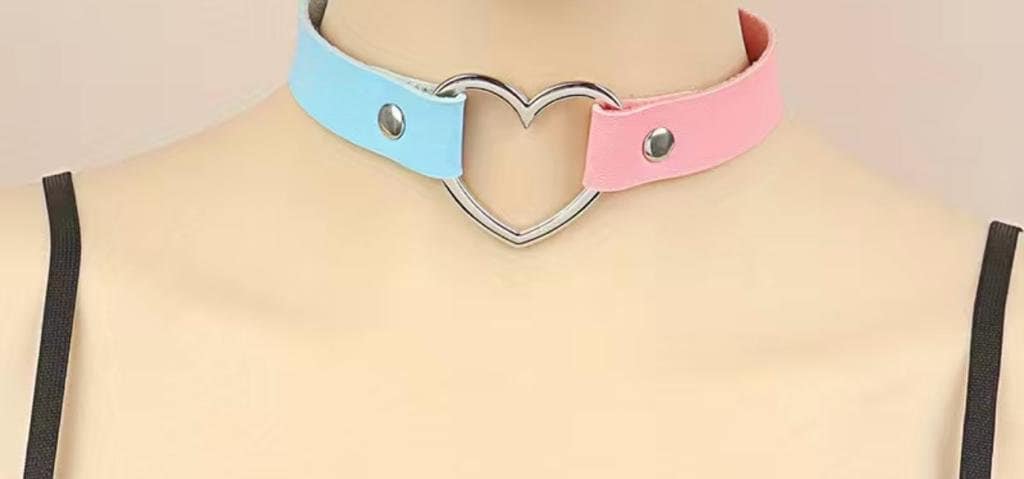 Femboy choker with heart - Femboyzone