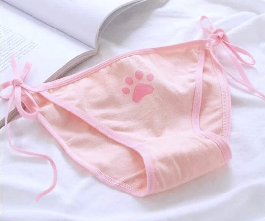 Japanisch Kawaii Underwear, Kitten Paws, Girl Panty - Femboyzone