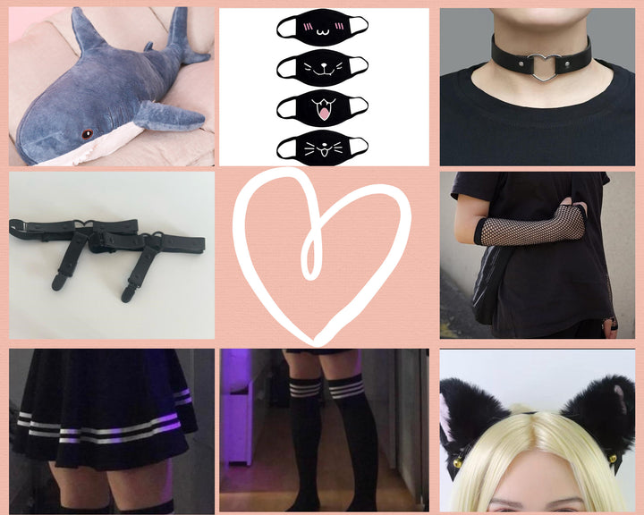 Femboy Starterkit 2024 Thigh High Socks Mini Skirt Kawaii Clothing Lingerie Set - Femboyzone