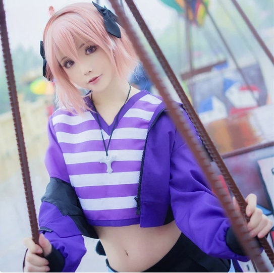 Astolfo Cosplay School Uniform, Anime Sailor Dress, Fate Apocrypha Costume, Femboy Clothing - Femboyzone